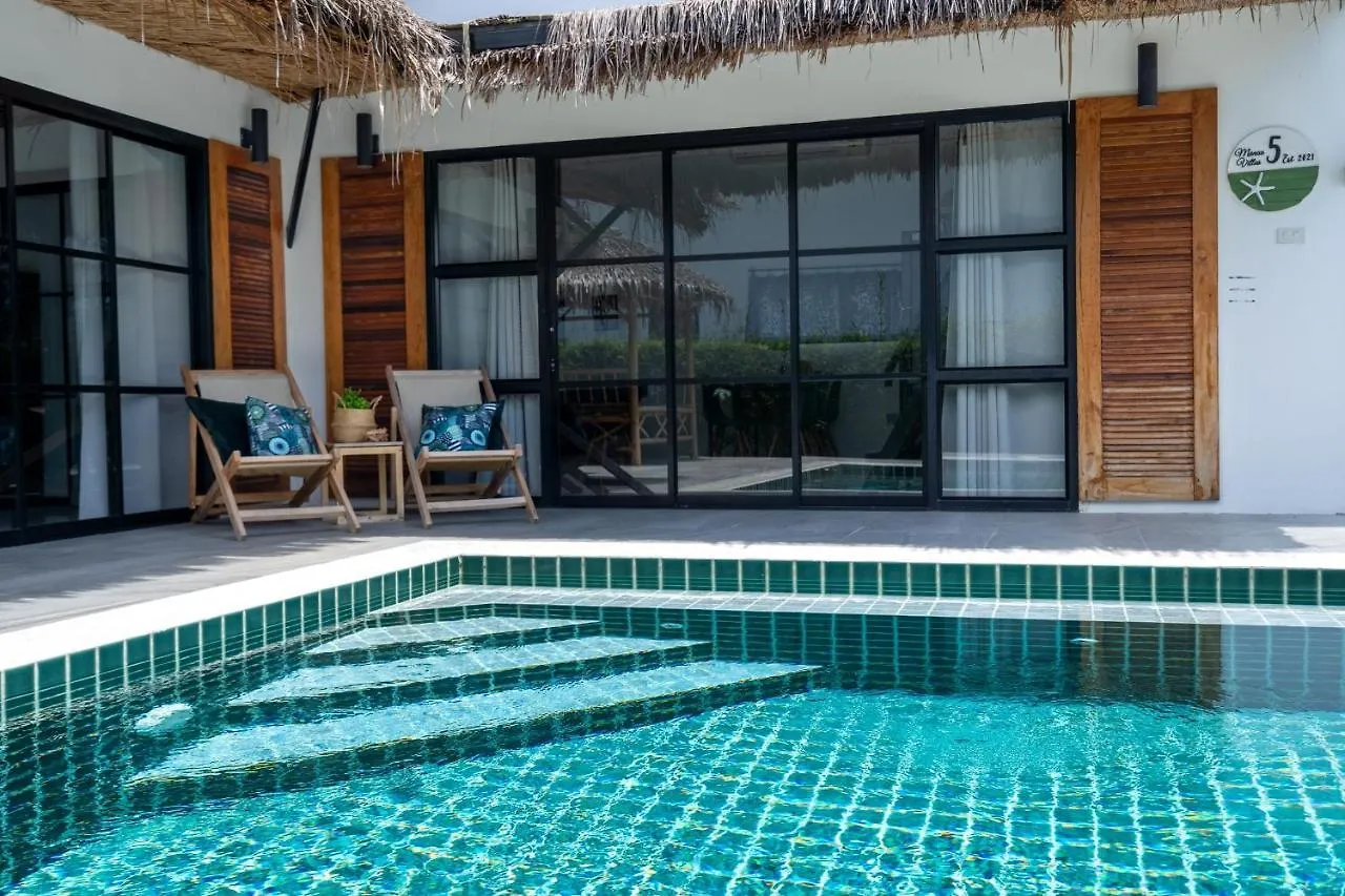 קו לנטה Manao Pool Villa 5 - 5 Mins Walk To The Beach תאילנד